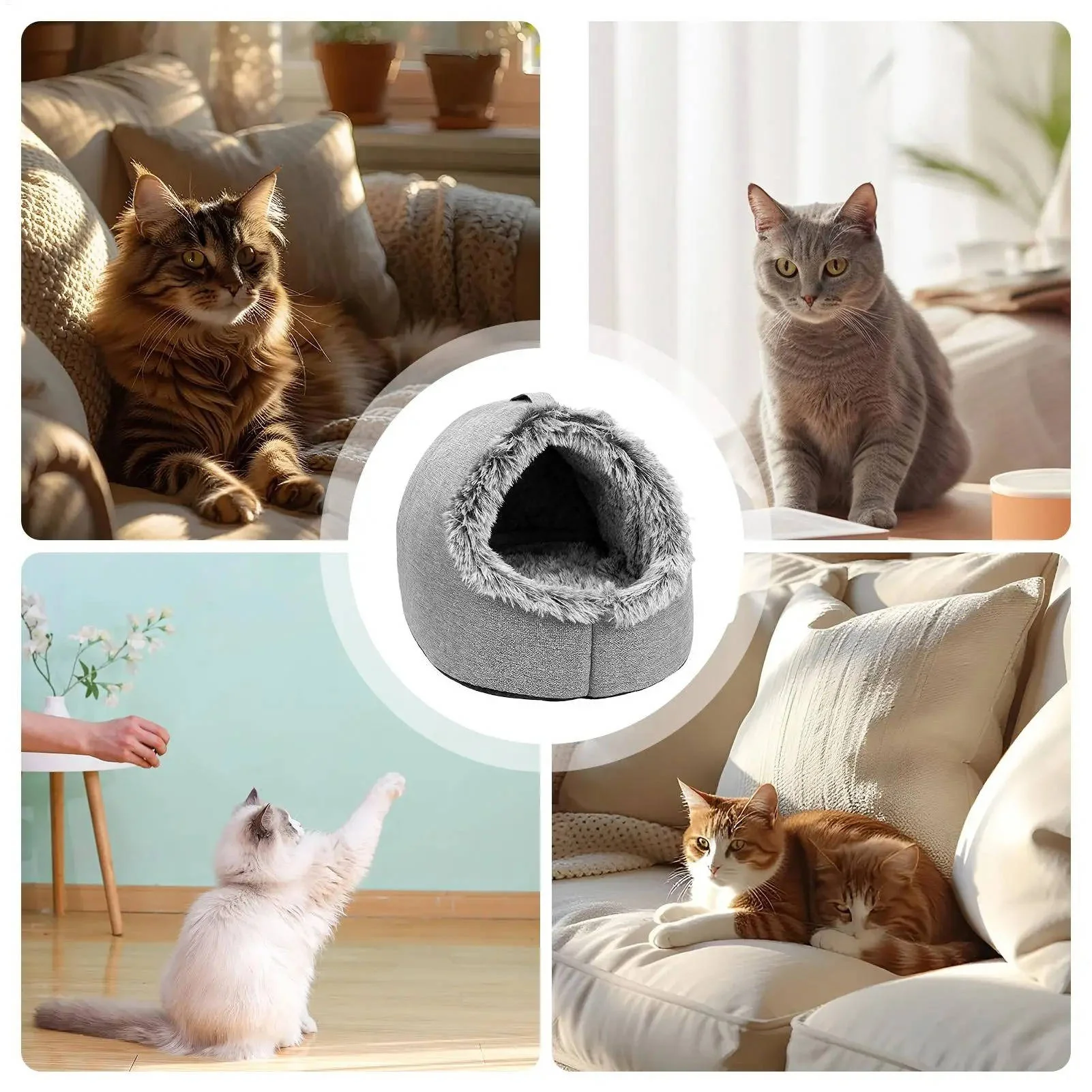 Winter Cat Bed - Image 5