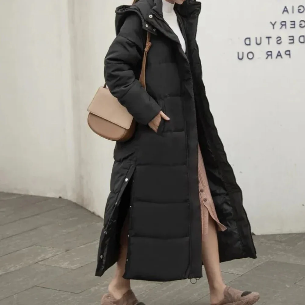 Winter Jacket | Long Quilted Coat For Women For Winter - Image 3