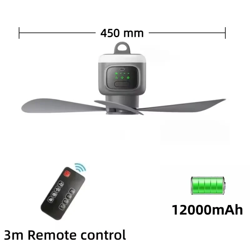 Portable Wireless Celling Fan - Image 9