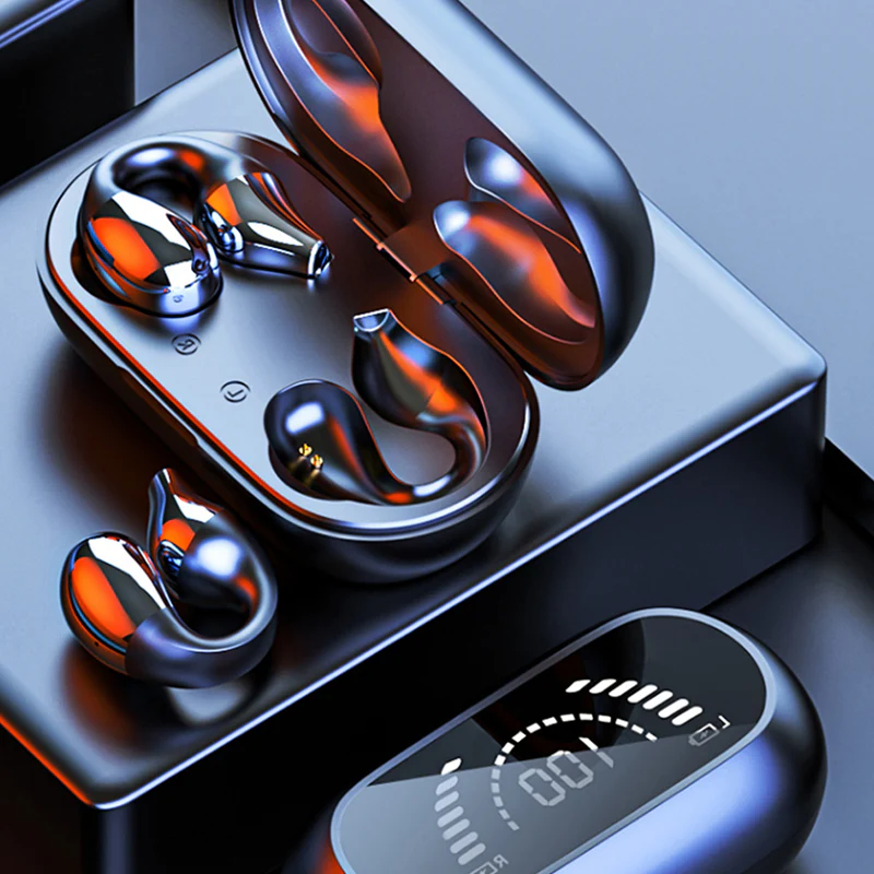 Wireless Ear Clip Bone Conduction Headphones - Image 12
