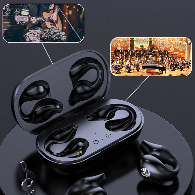 Wireless Ear Clip Bone Conduction Headphones - Image 13