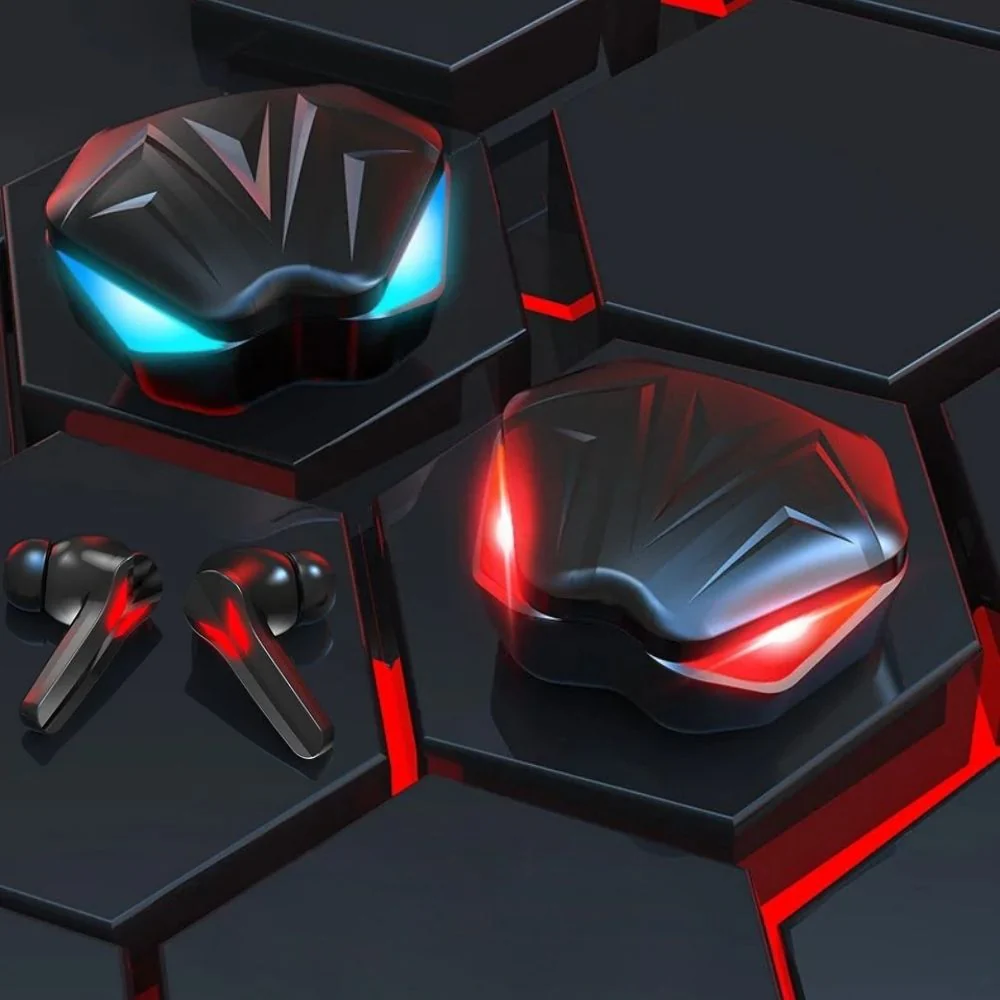 Wireless Earphones Gaming PC Earbuds With Mic - Image 2