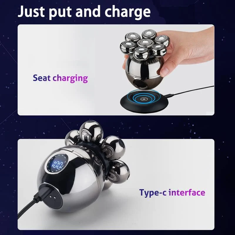 Wireless Electric Head Shaver - Image 5
