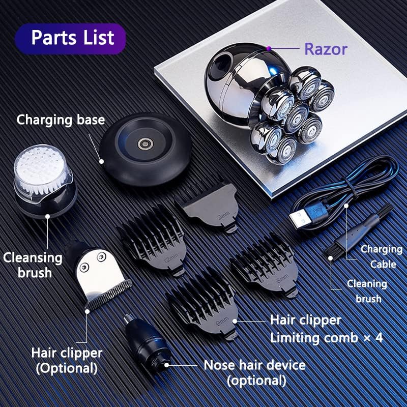 Wireless Electric Head Shaver - Image 8
