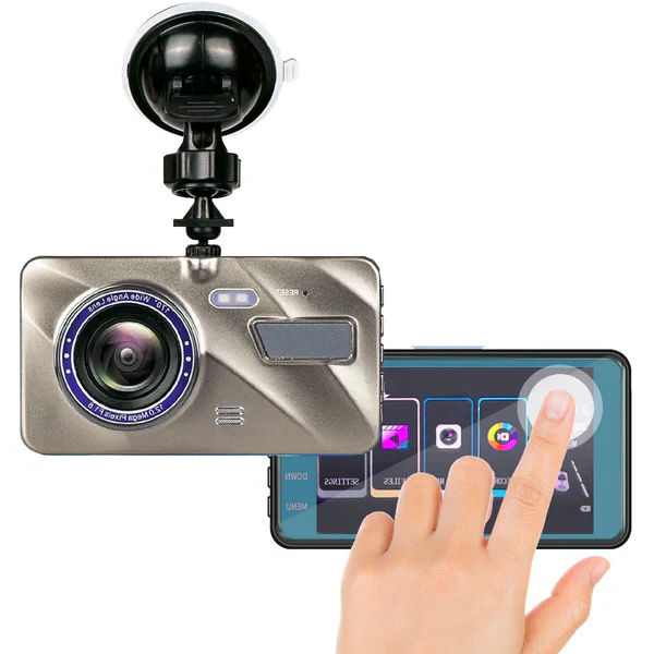 Wireless Front And Rear Dash Cam Dashboard Camera For Car With Night Vision - Image 3
