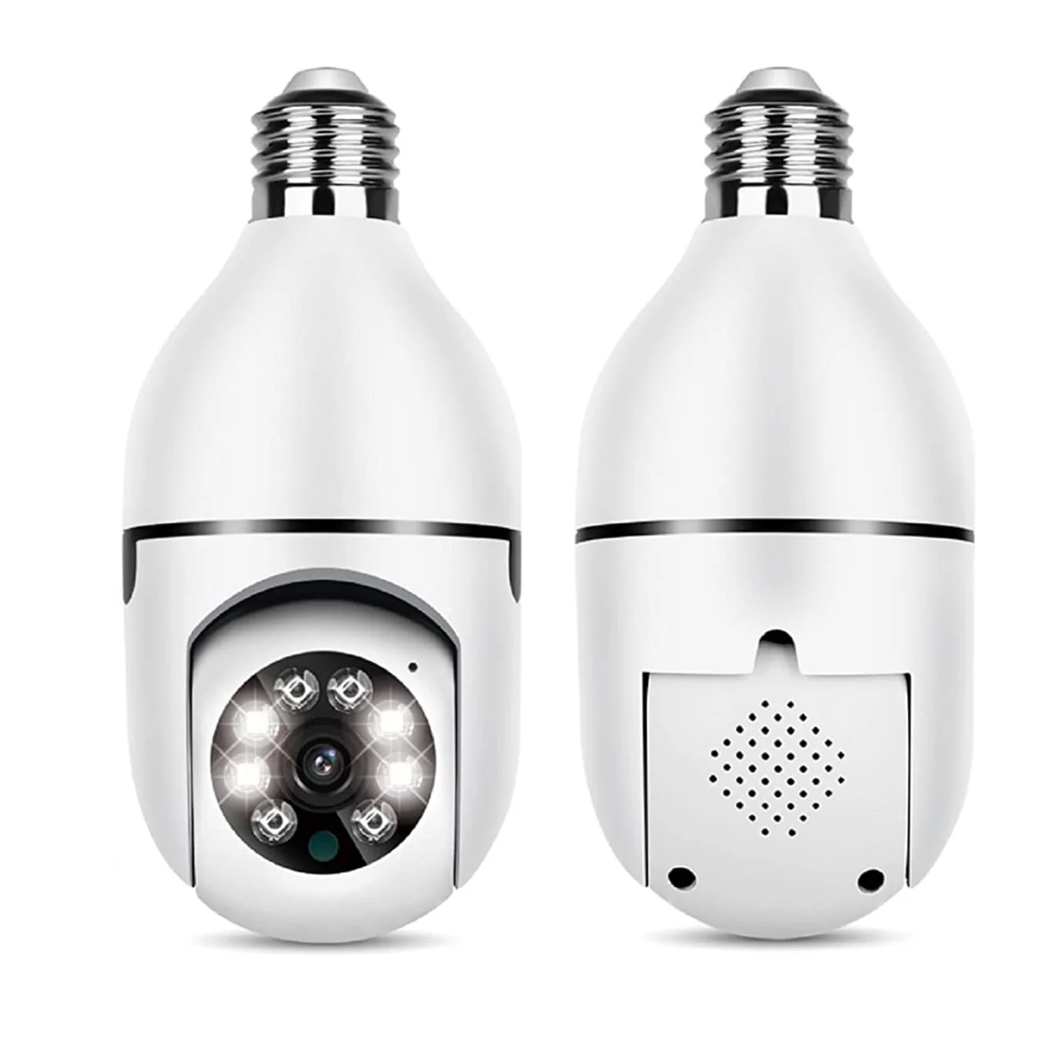 Wireless Indoor / Outdoor Smart HD Light Bulb Security Camera - Image 4