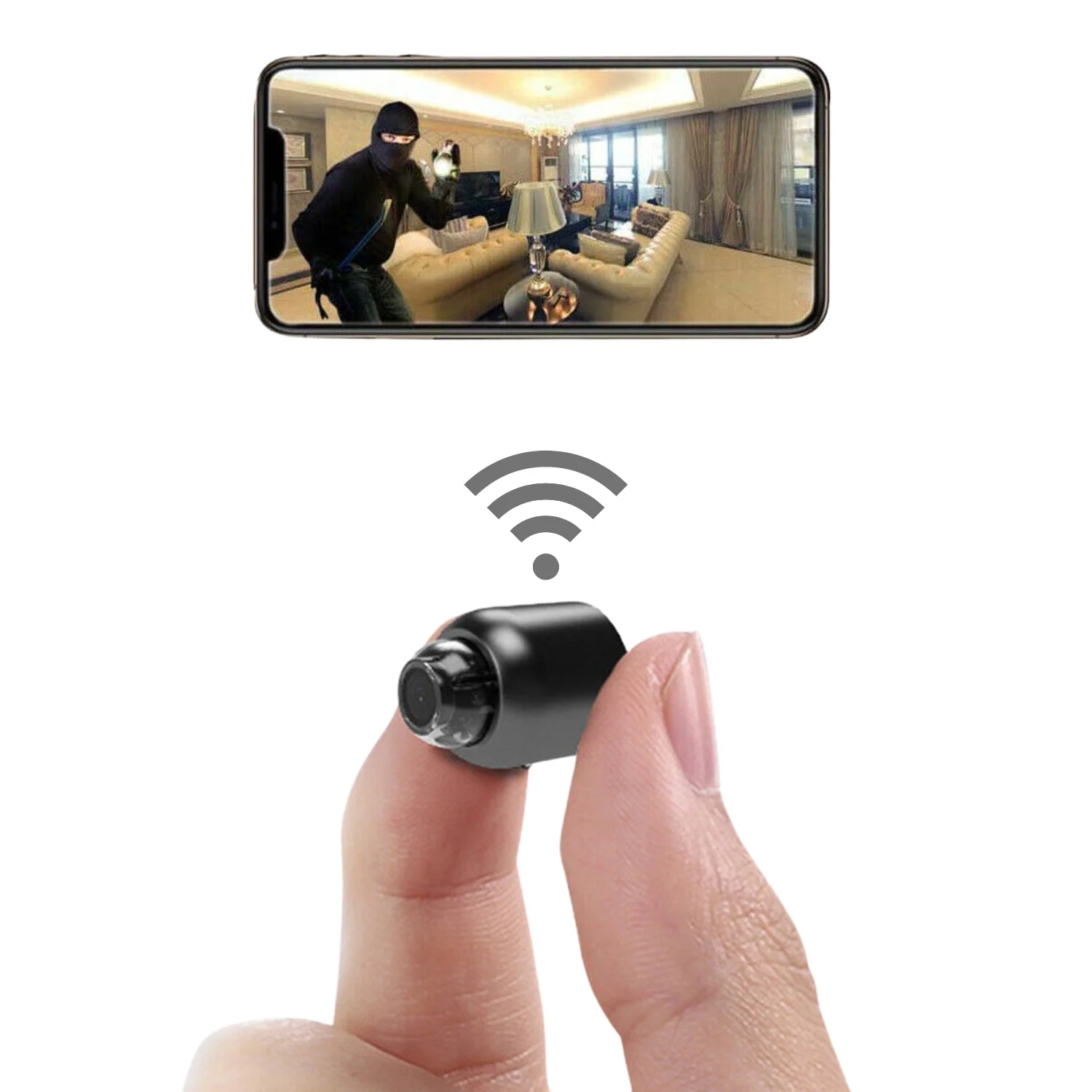 Wireless Mini Wifi Indoor Home Security Camera System - Image 5