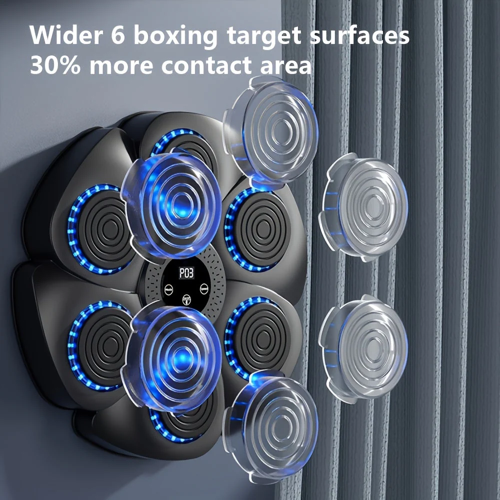 Wireless Music Boxing Machine, USB Rechargeable Wall Target - Image 5