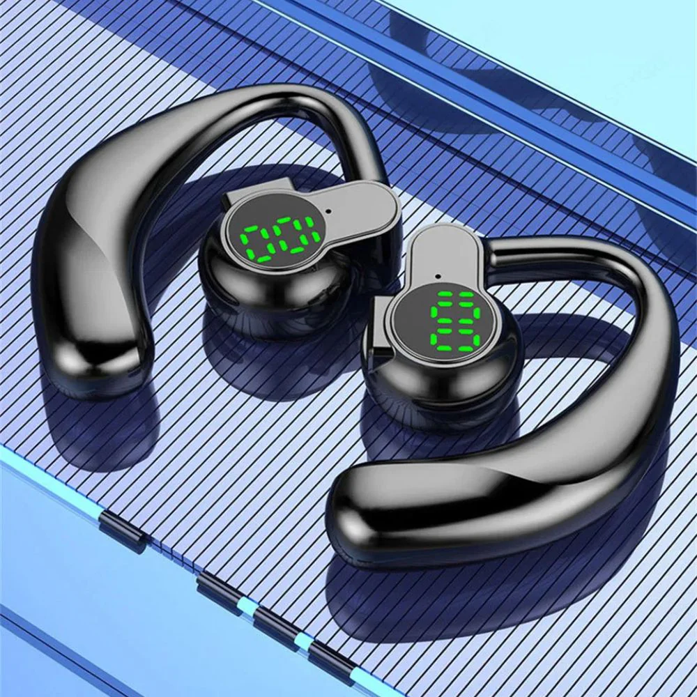 Wireless Noise Canceling Bluetooth Ear Hook Headphones - Image 3