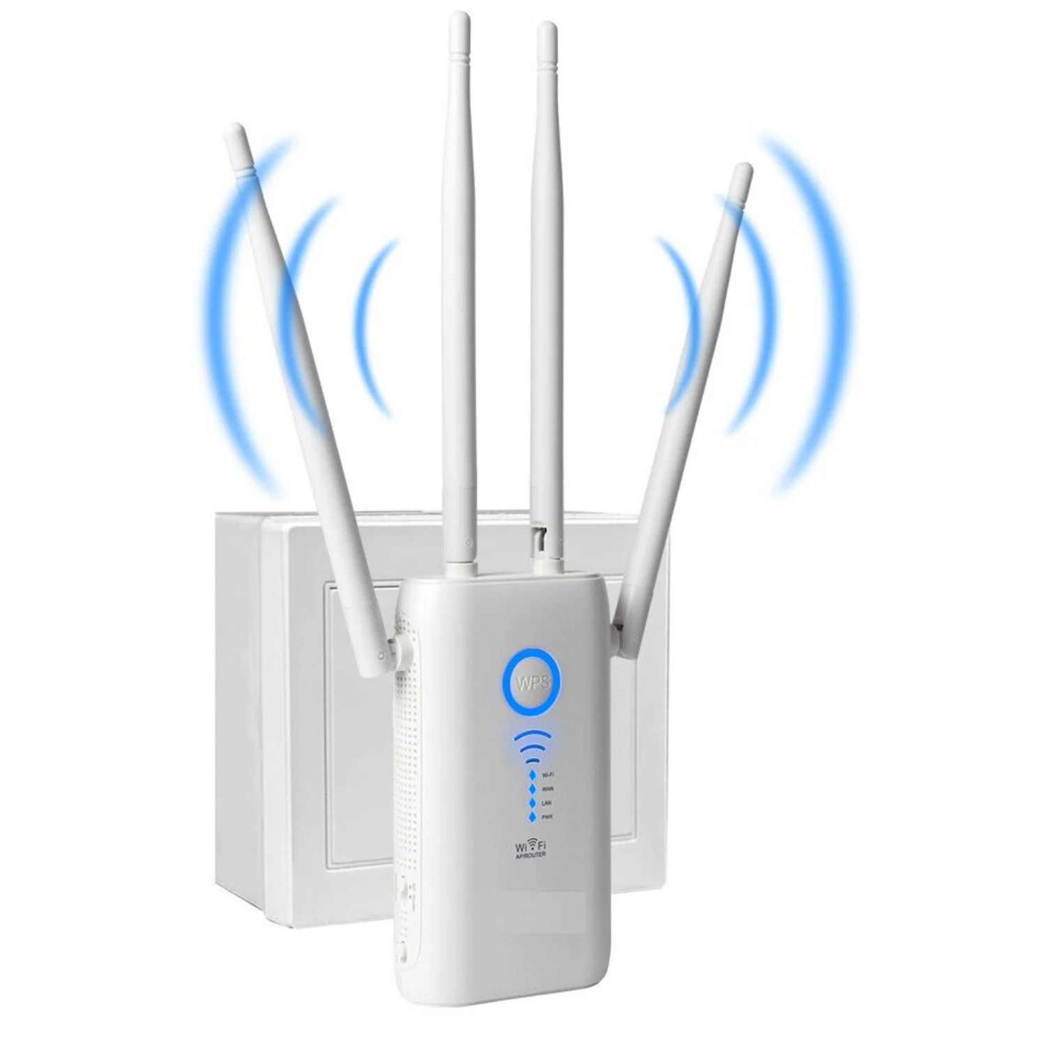 Wireless Plug In Wifi Internet Repeater Signal Range Booster Extender - Image 2