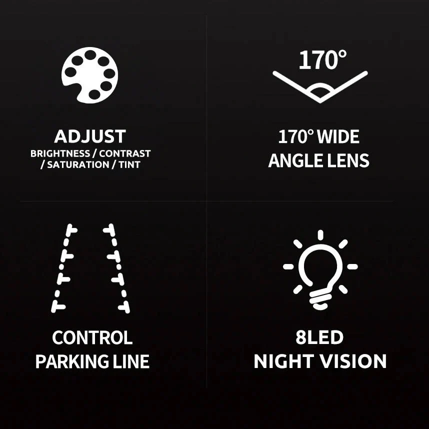 Wireless Reverse Camera For Car Truck Caravan - Image 3