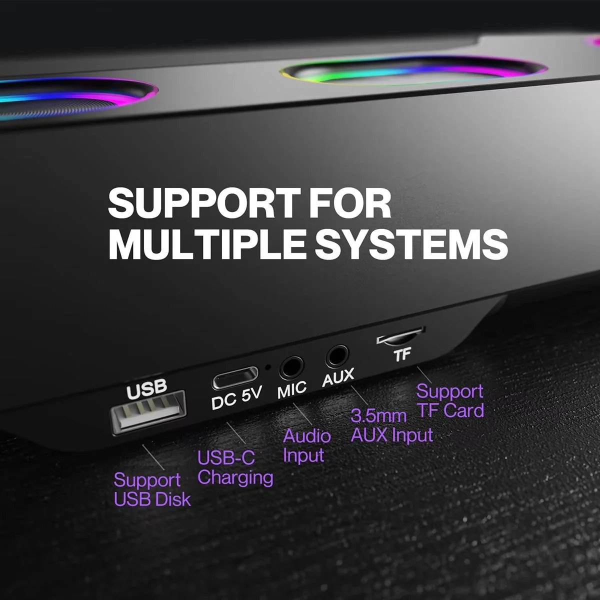 Wireless RGB Computer Speakers - Image 8