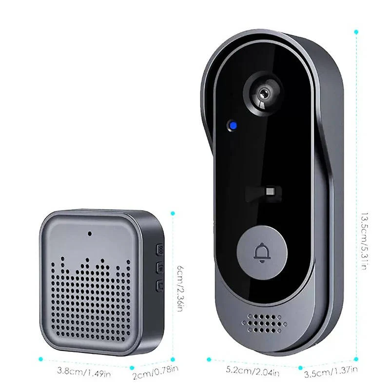 Wireless Smart Video Doorbell | No Subscription Needed | High Definition Camera Doorbell - Image 10