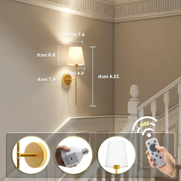 Wireless Wall Sconce - Image 7