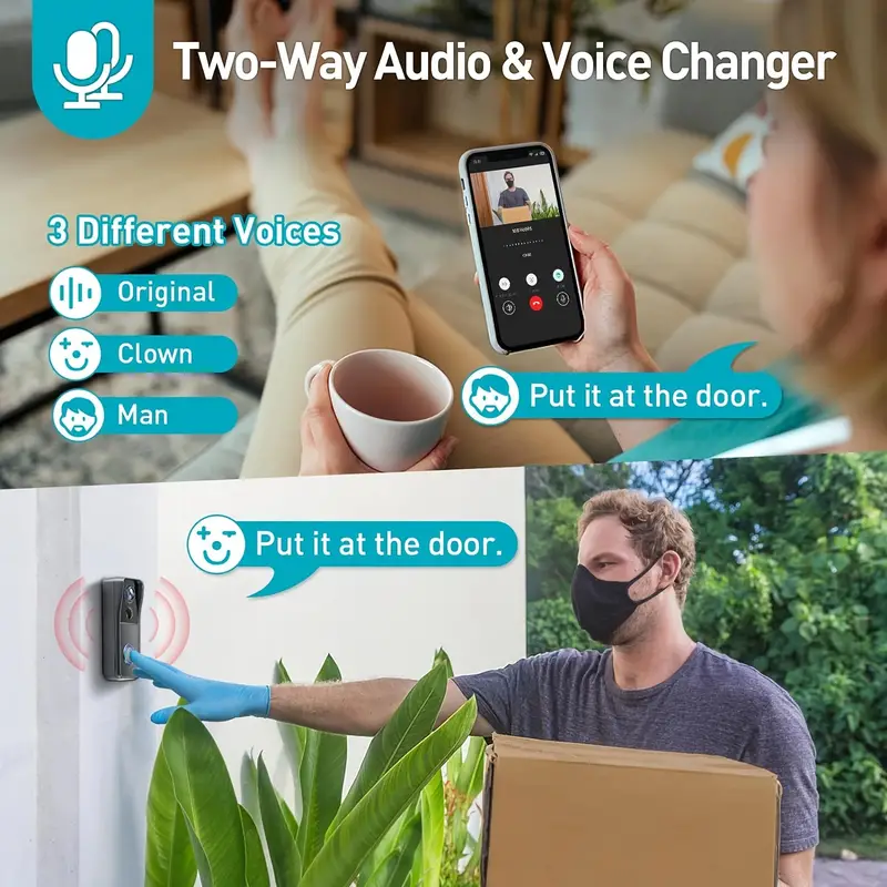 Wireless Wi-Fi Video Doorbell - Image 5