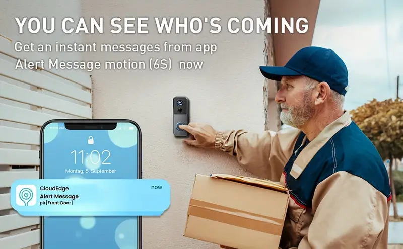 Wireless Wi-Fi Video Doorbell - Image 8