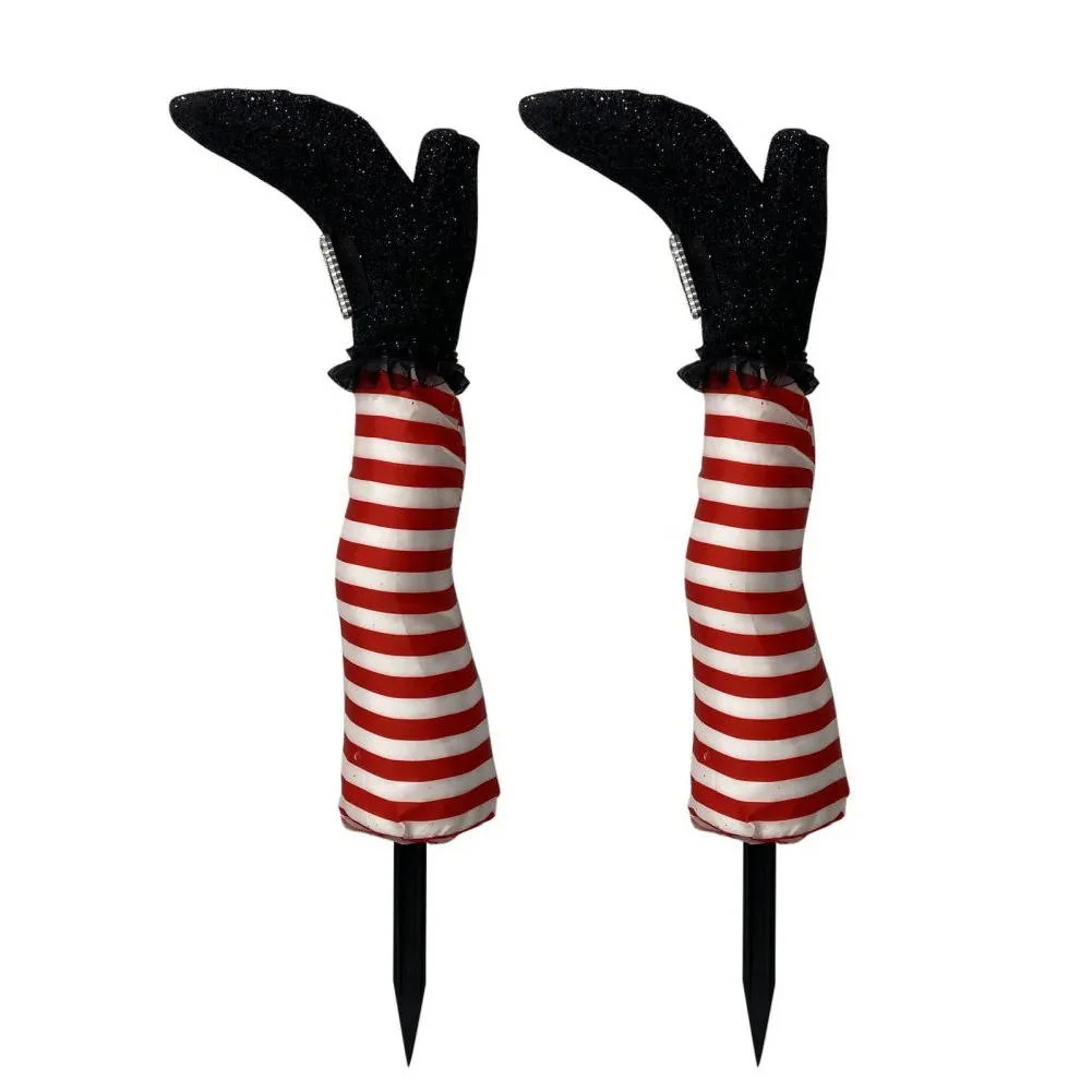 Witch Legs Halloween Decoration - Image 6