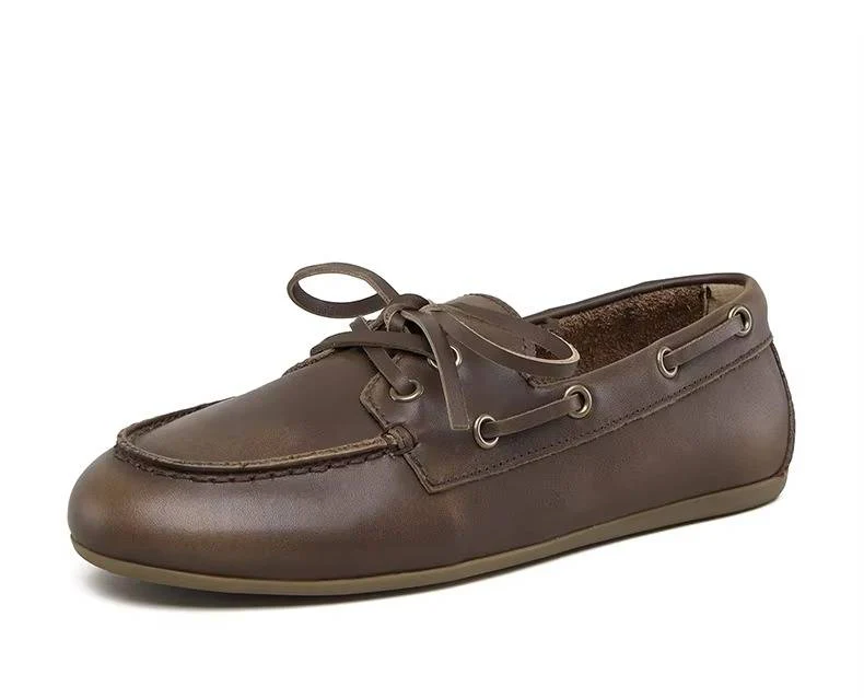 Women Genuine Leather moccasins - Image 2