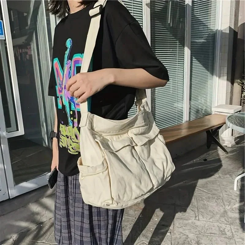 Women’s Large Shoulder Messenger Bag - Image 5