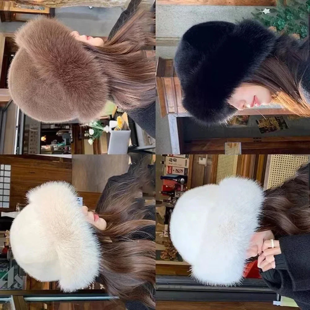Women’s Plush Winter Bucket Hat - Image 8