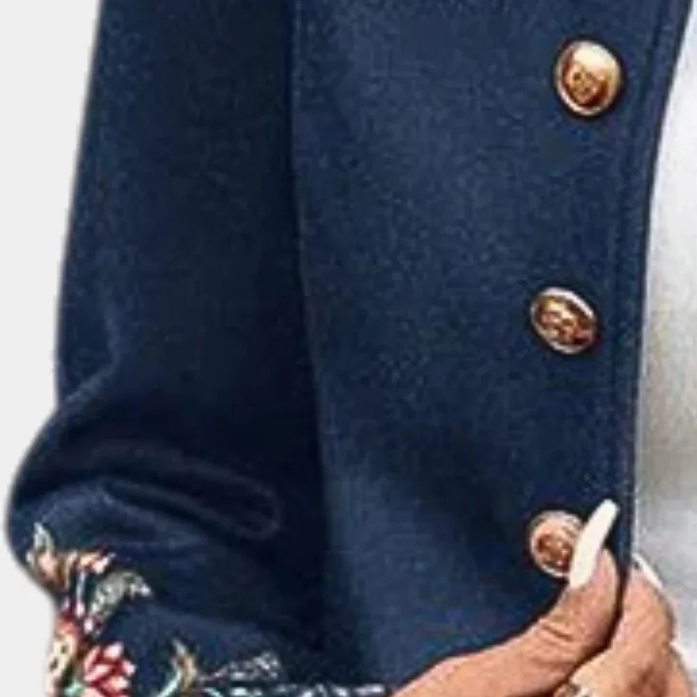 Women's Floral Blazer - Image 3