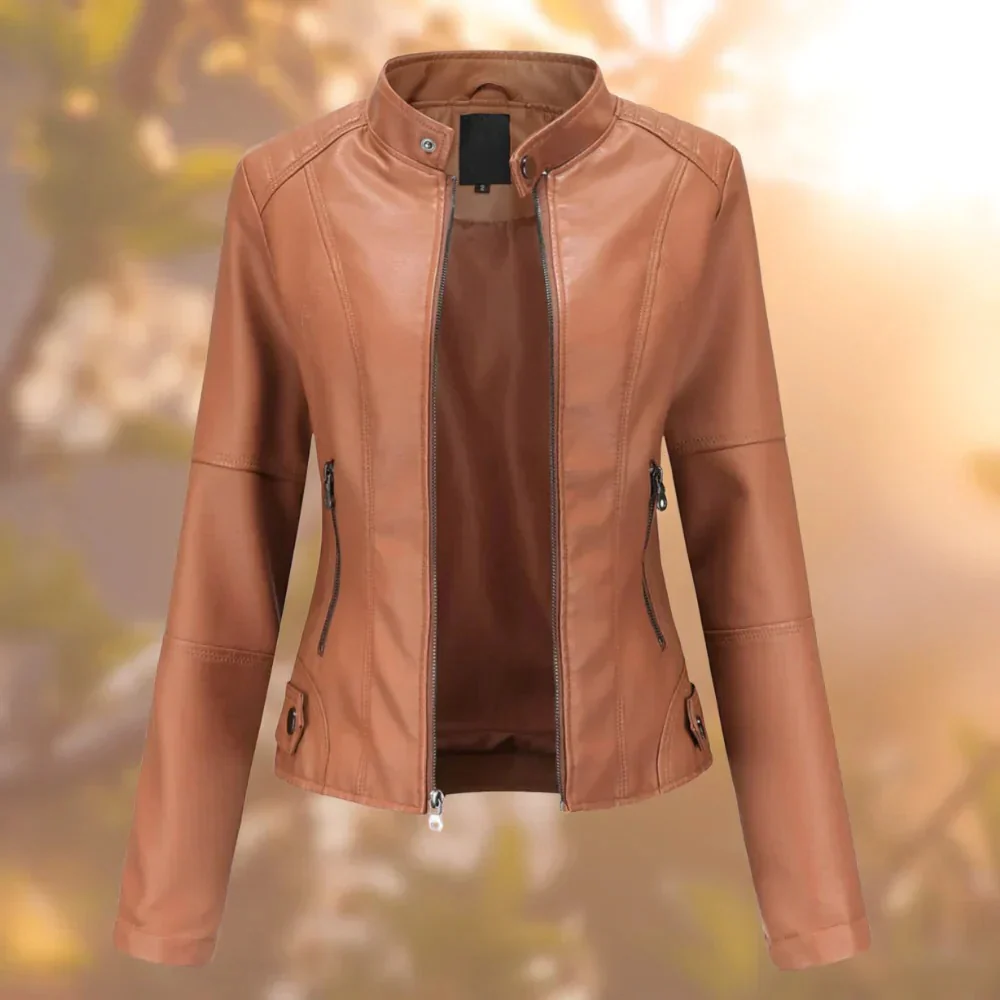 Women's Leather Jacket - Image 3