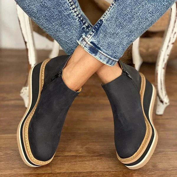 Women's Low Ankle Boots - Image 2