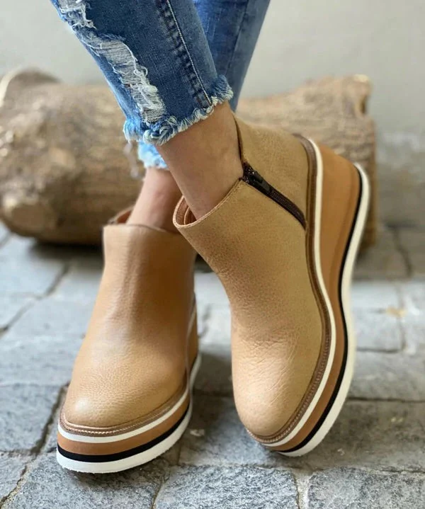 Women's Low Ankle Boots - Image 3