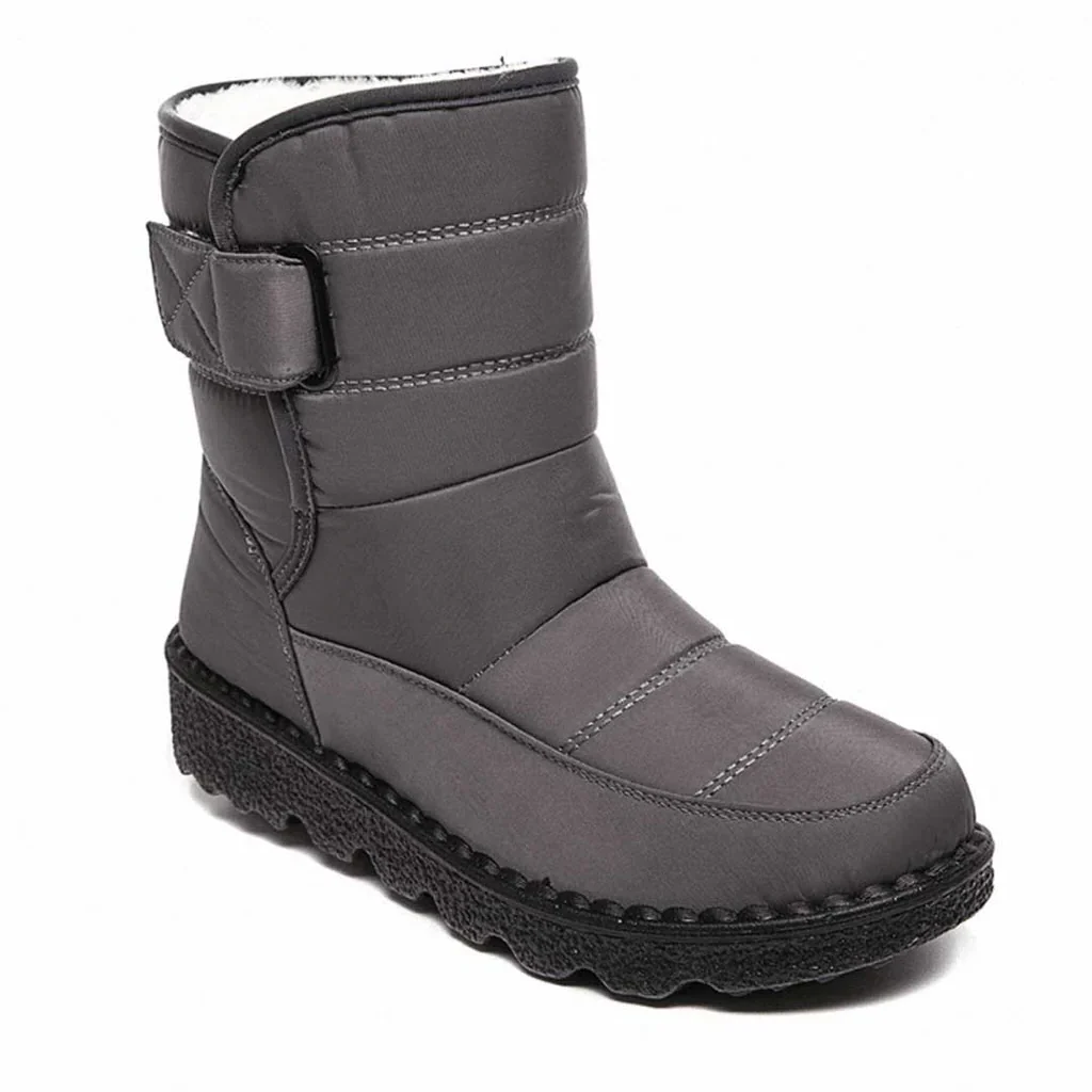 Women's waterproof, non-slip and warm snow boots - Image 4