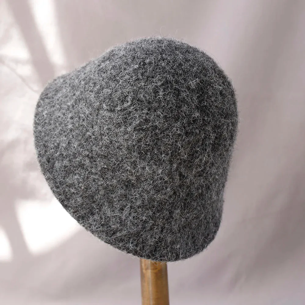 Women's Winter Wool Bucket Hat - Image 6