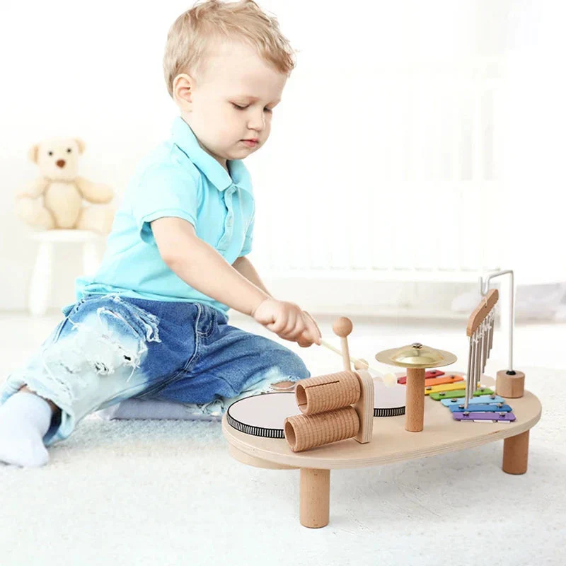 Wooden Music Station - Creative Musical Fun For Little Ones - Image 3
