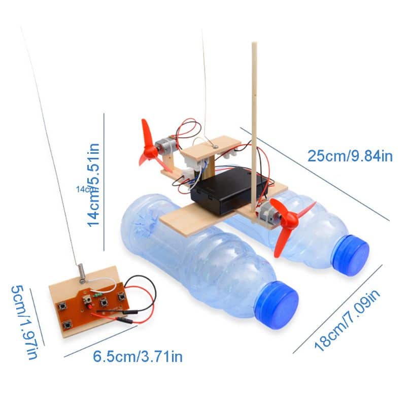 Wooden RC boat - Image 2