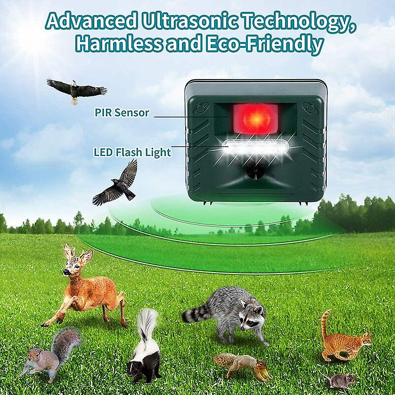 Woodpecker Ultrasonic Repeller for Effective Bird Control - Get Rid of Woodpeckers - Image 4