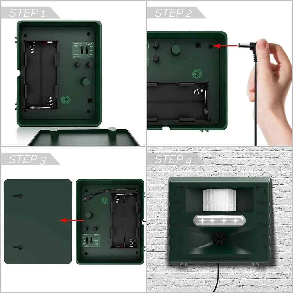 Woodpecker Ultrasonic Repeller for Effective Bird Control - Get Rid of Woodpeckers - Image 6